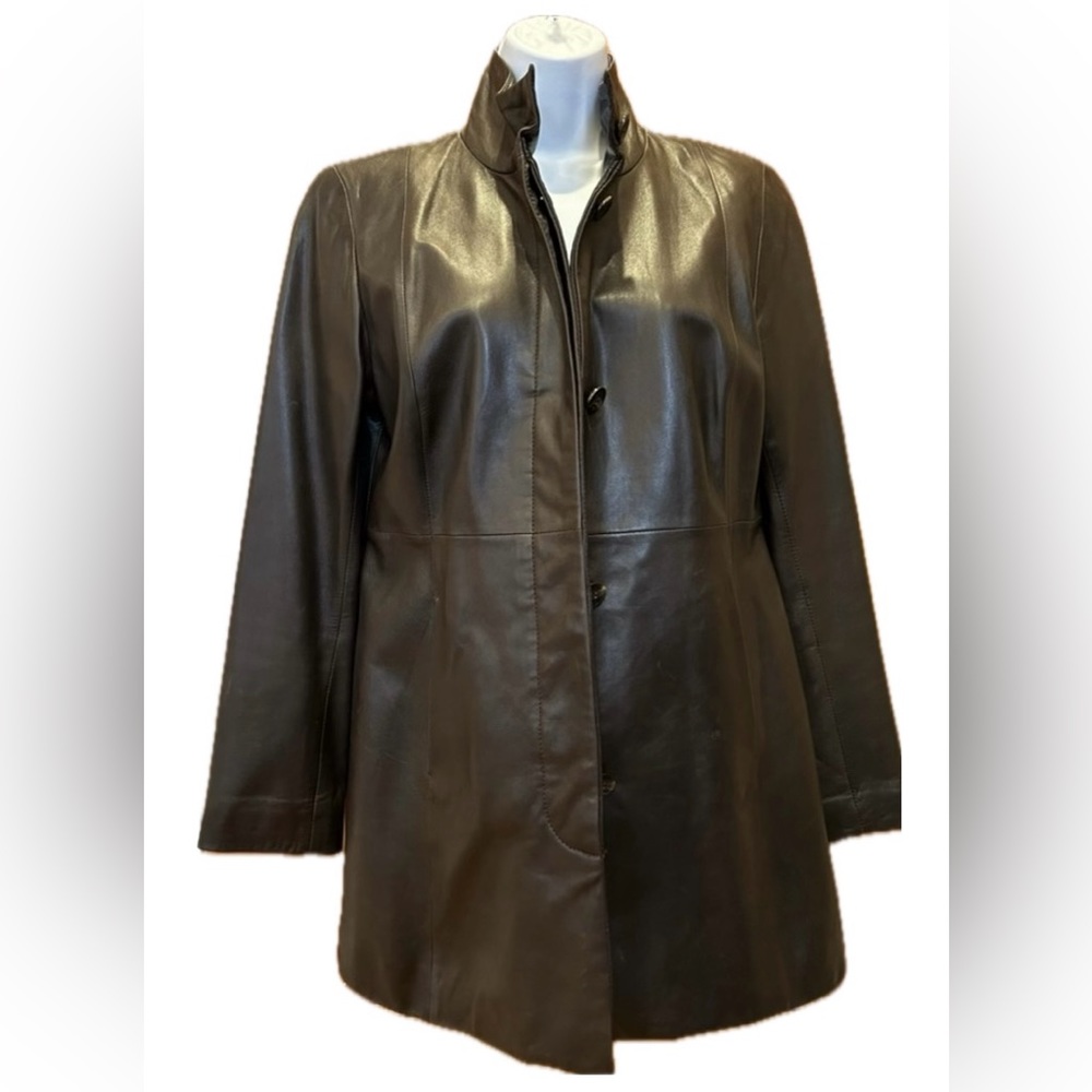 Cole Haan EUC Women’s Genuine Lambskin Jacket M